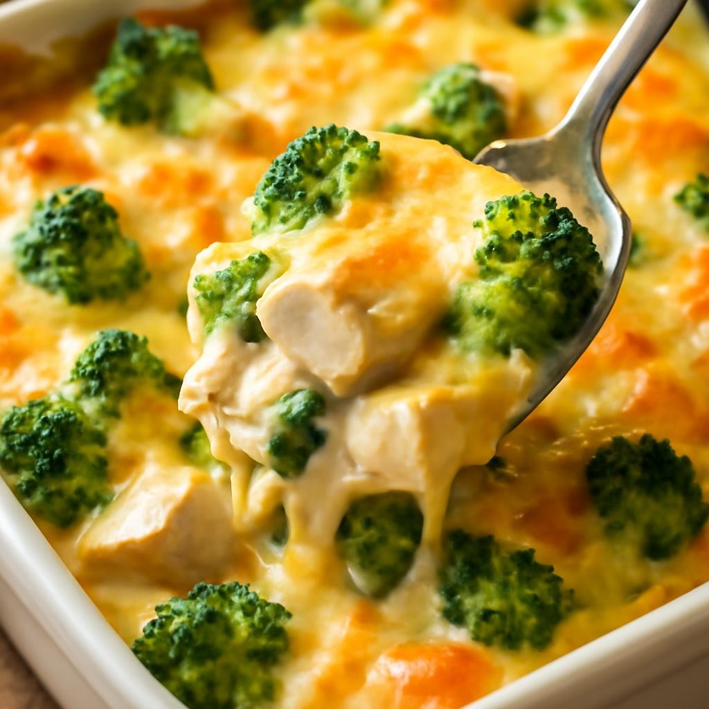 Keto Chicken Divan Casserole