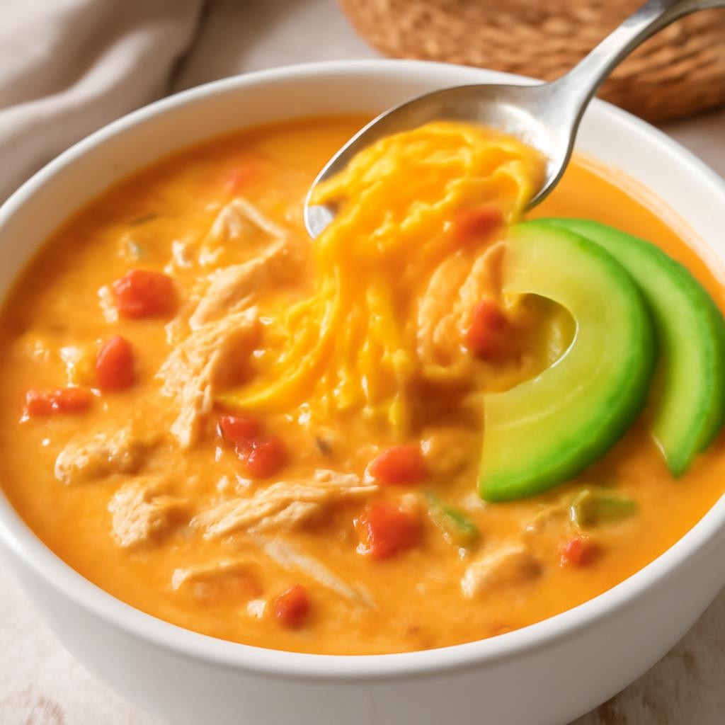 Keto Chicken Enchilada Soup