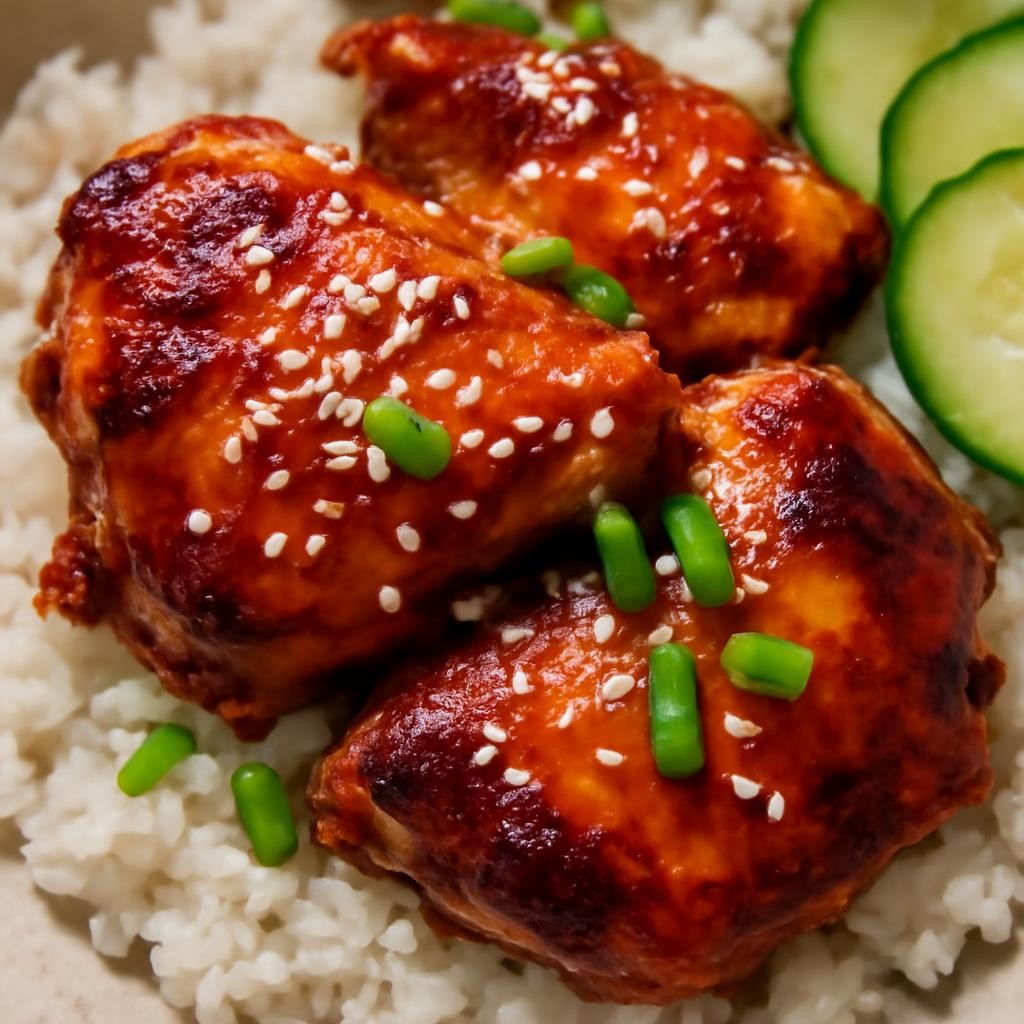 Korean Chicken Thighs