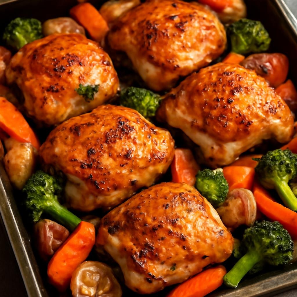 Sheet Pan Chicken Thighs