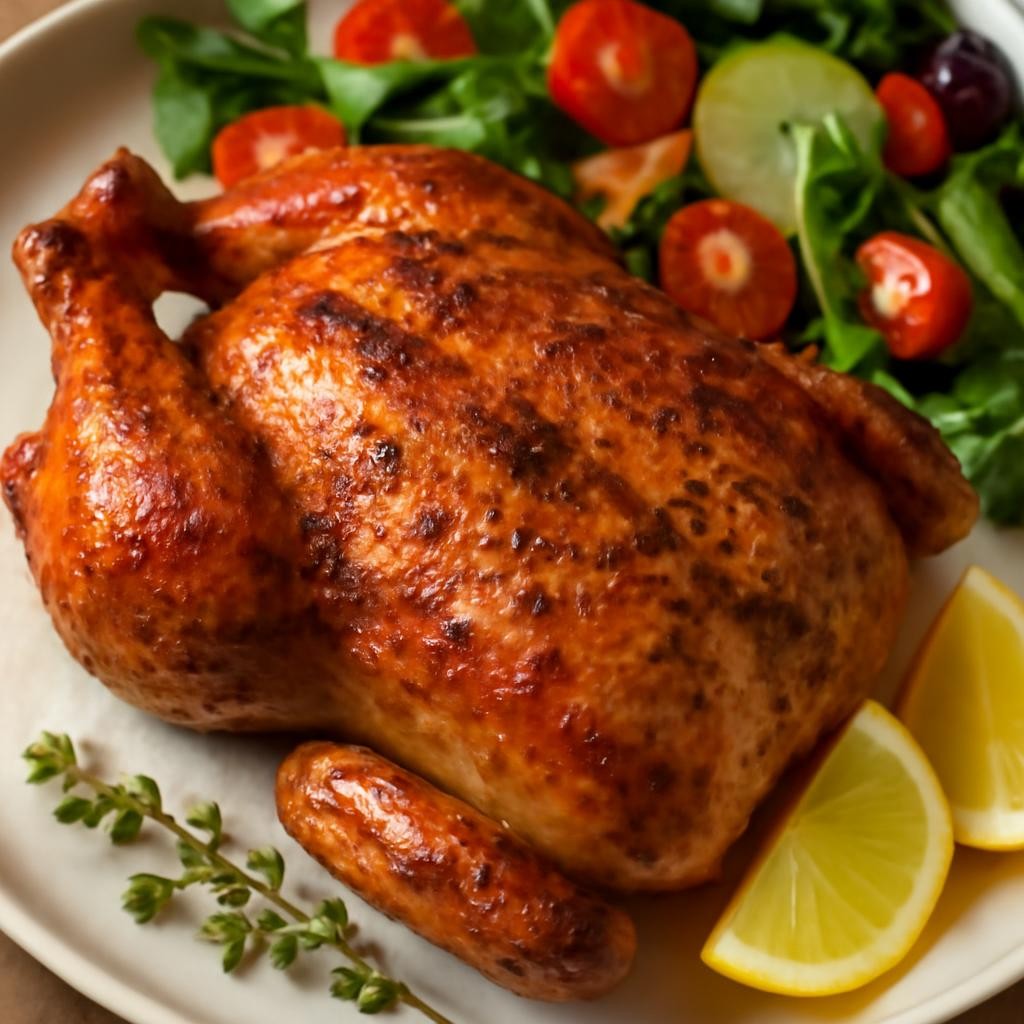 The Perfect Rotisserie Chicken